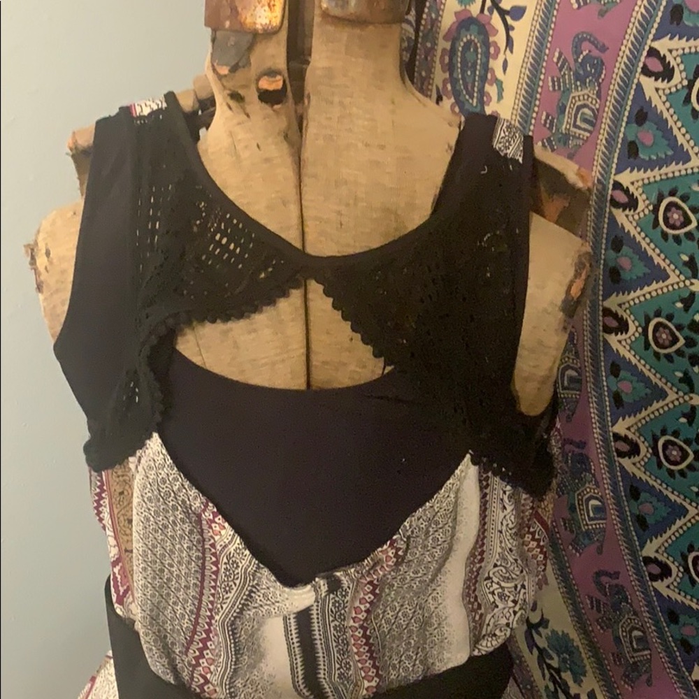 💜Boho Sleeveless Dress With Open Back💜 - Picture 3 of 3